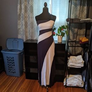 NWOT Strapless Maxi Dress